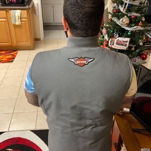 Harley Davidson quilt lined vest